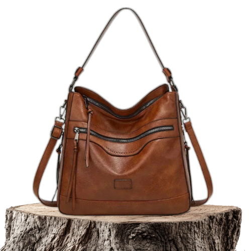 Édith | Bolsa Tote Multi-Bolsillos Vintage