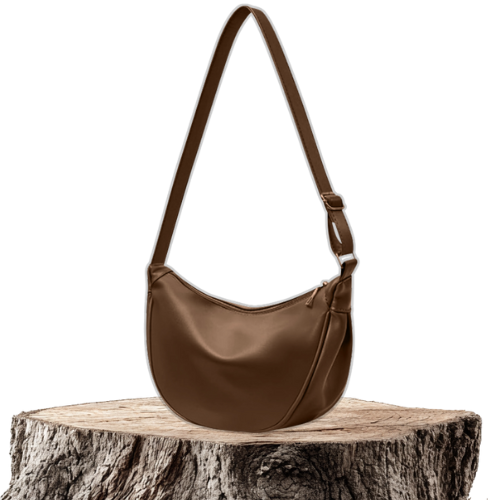 Léa | Bolso Bandolera Media Luna Minimalista