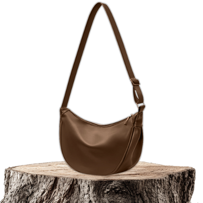 Léa | Bolso Bandolera Media Luna Minimalista