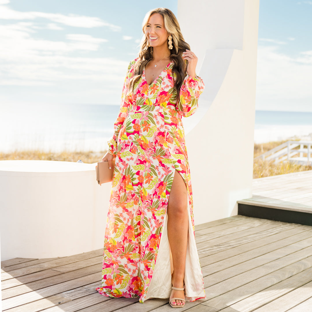 Vestido Demasiado Complicado, Fucsia Tropical