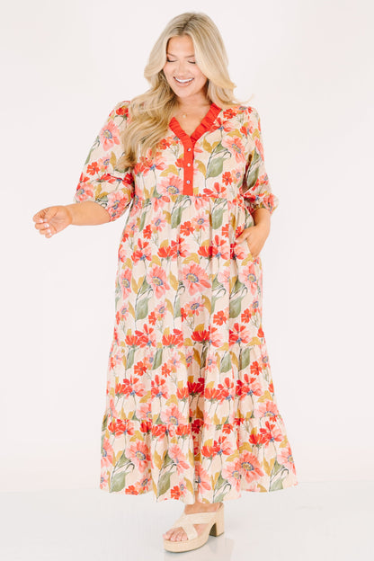Vestido Bien Definido, Fucsia