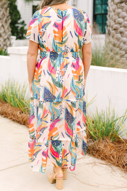 Vestido When In Rio, Rosa Tropical