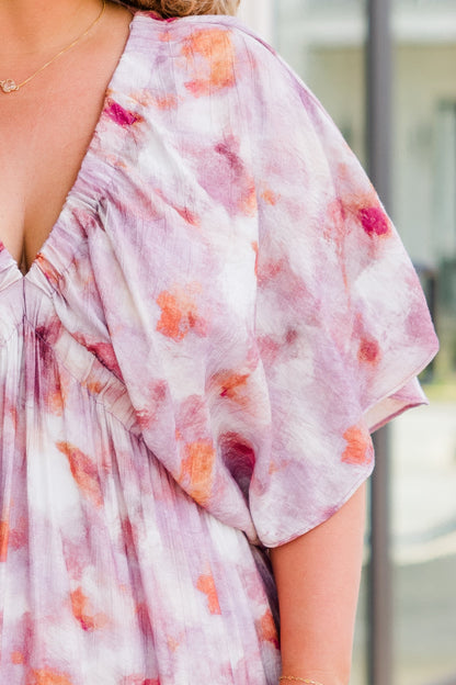 Vestido Sueños de Día Torbellino, Rosa