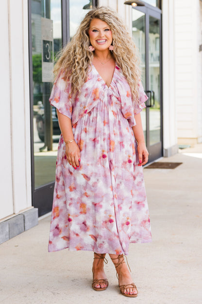 Vestido Sueños de Día Torbellino, Rosa