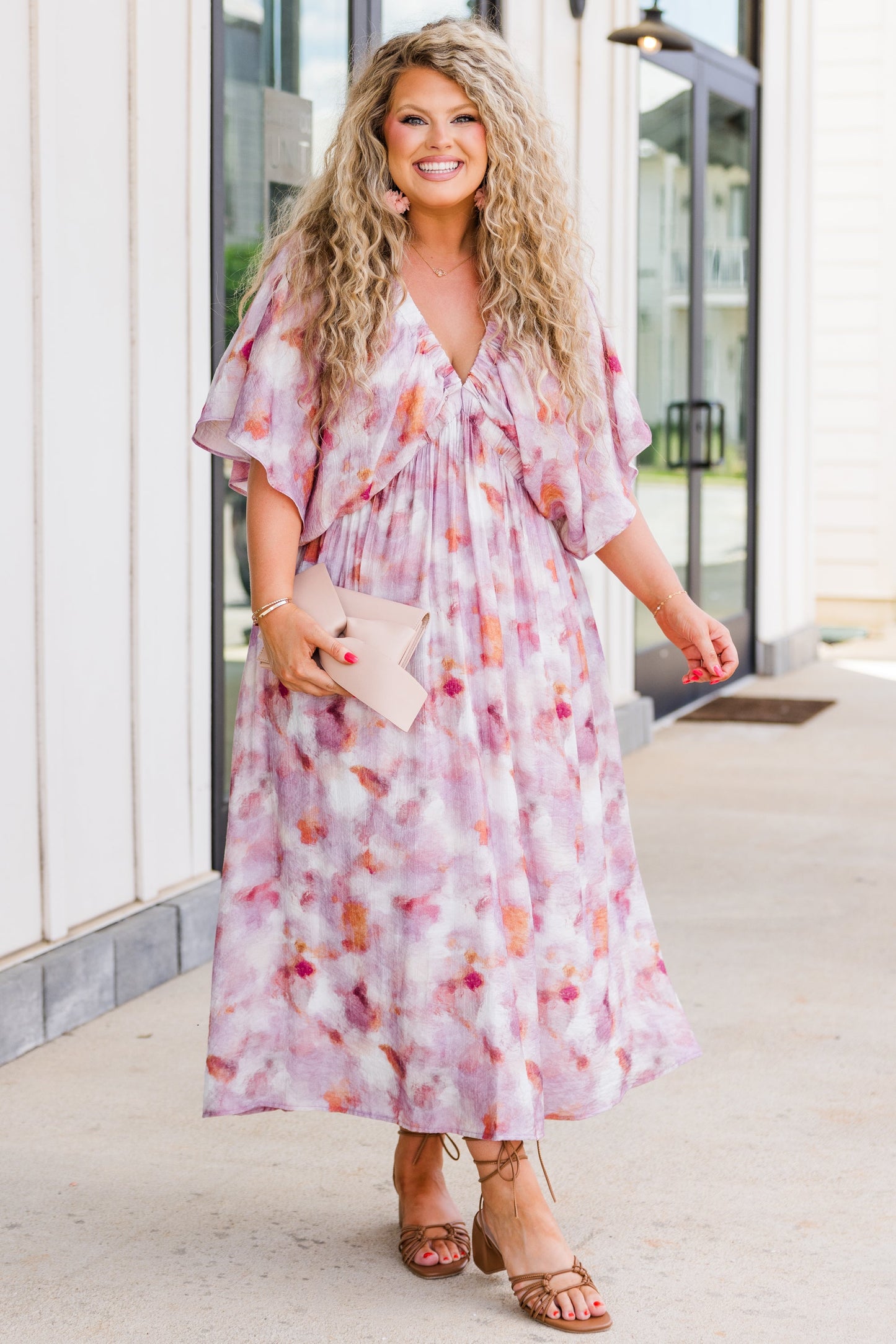Vestido Sueños de Día Torbellino, Rosa