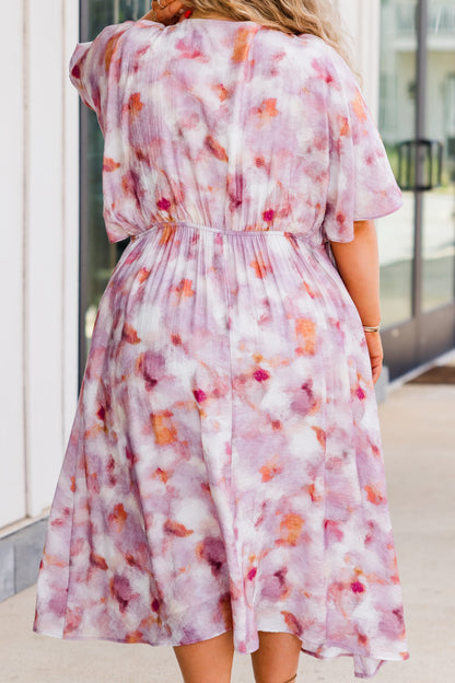 Vestido Sueños de Día Torbellino, Rosa