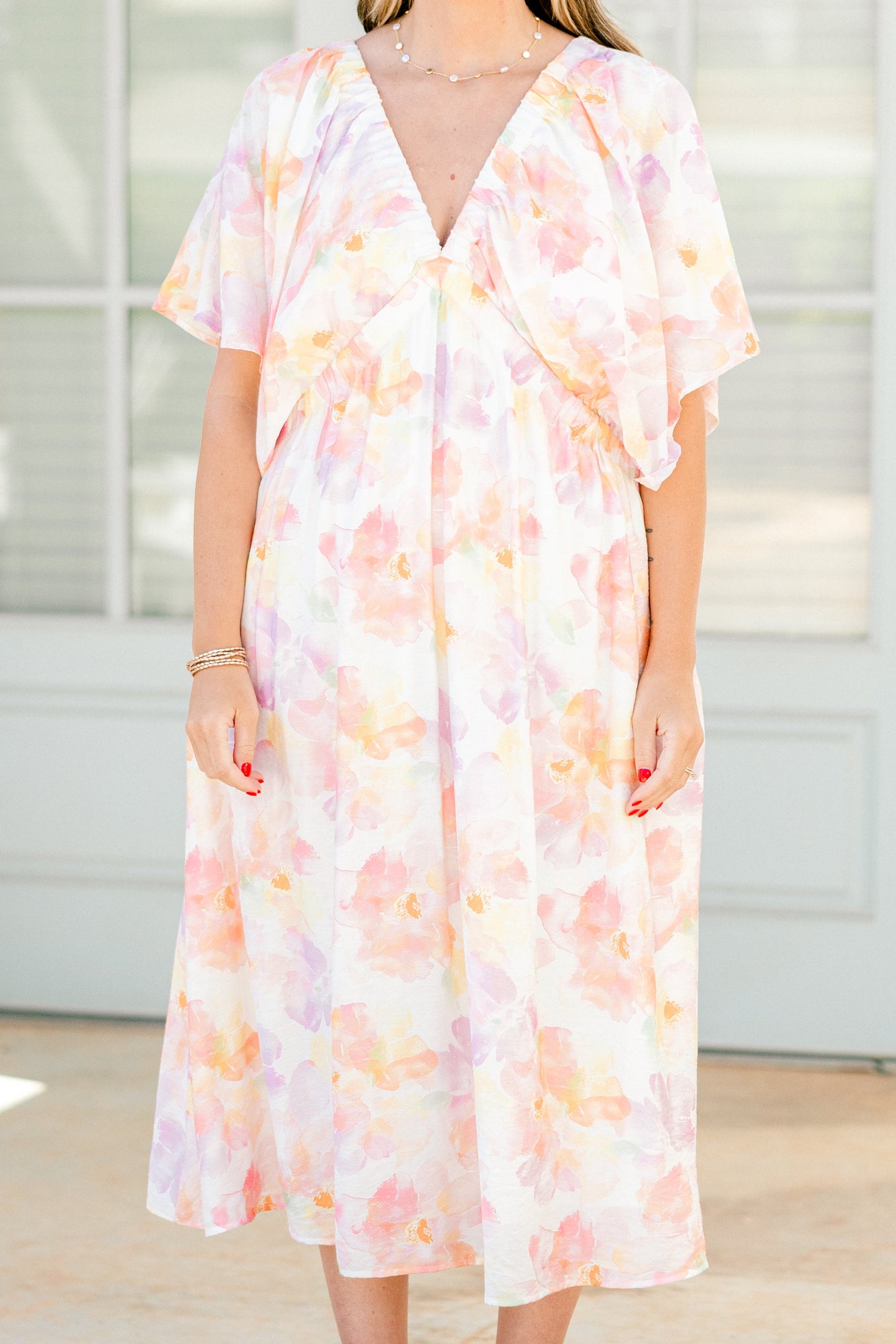Vestido Sueños de Día Torbellino, Blanco