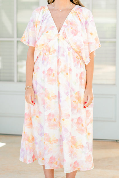 Vestido Sueños de Día Torbellino, Blanco