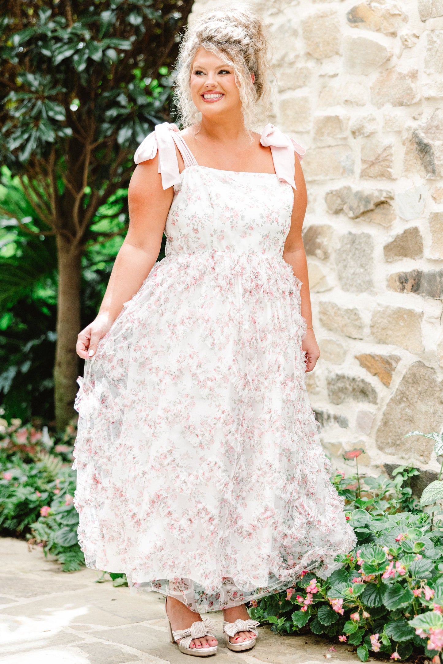 Vestido Deseos Susurrados, Rosa Suave