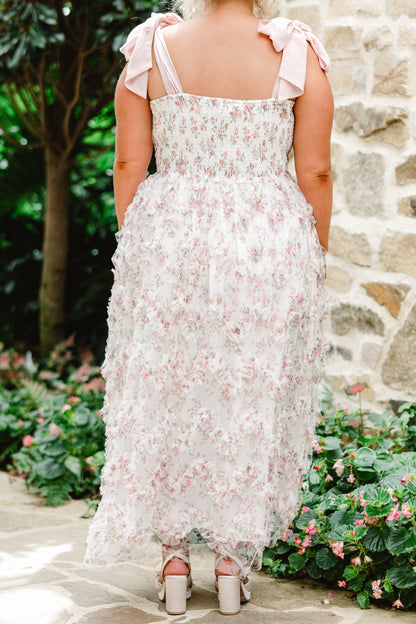 Vestido Deseos Susurrados, Rosa Suave