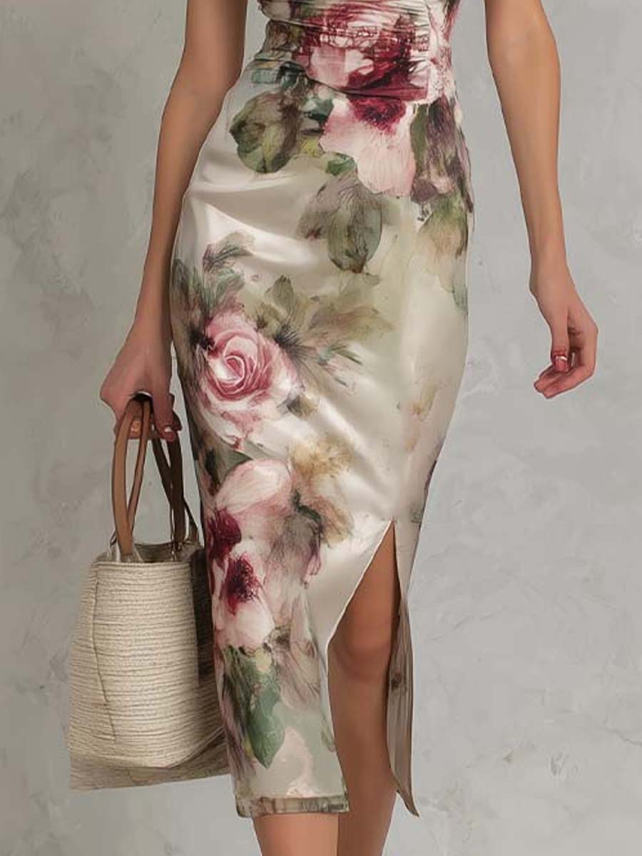 Rosanne | Vestido Clásico Floral