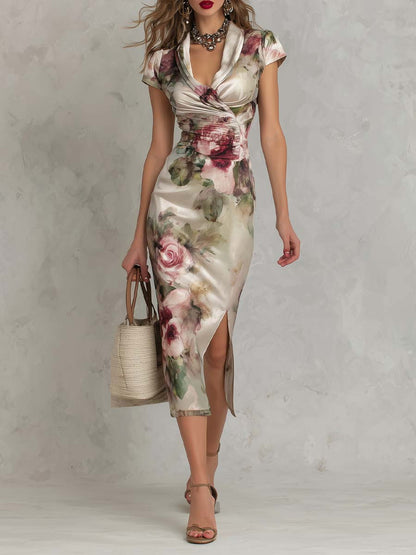 Rosanne | Vestido Clásico Floral