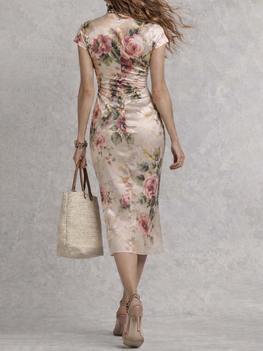Rosanne | Vestido Clásico Floral