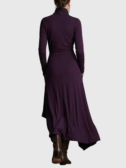 Isabeau | Vestido Maxi Drapé Elegante