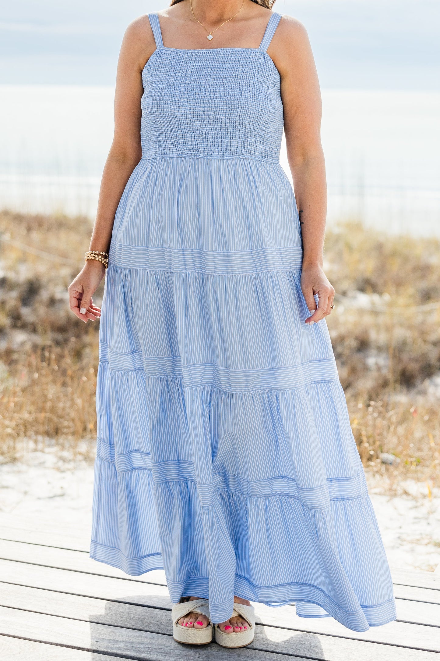 Vestido Tú y Yo en Capri, Azul