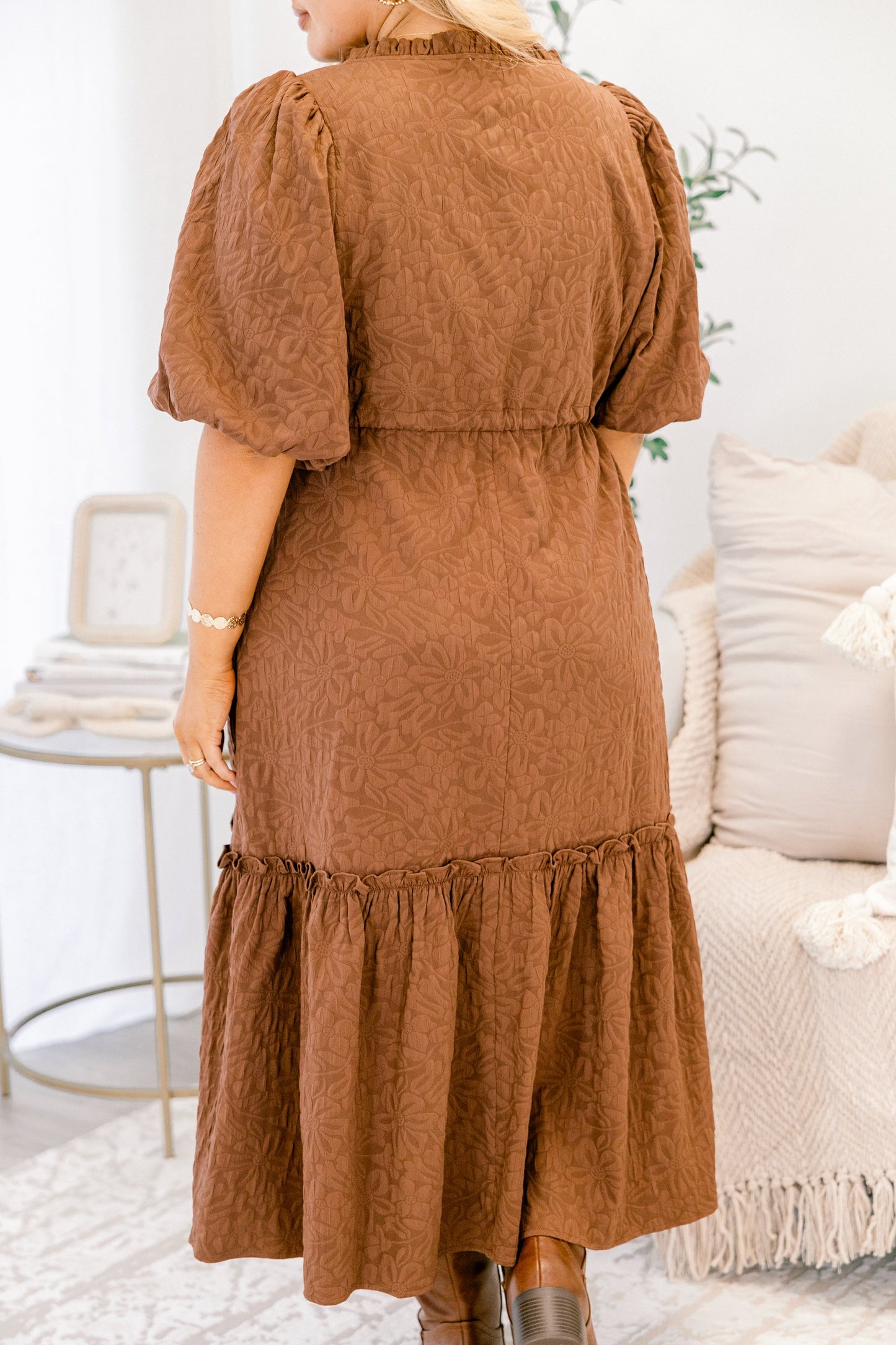 Vestido You'll See Soon, Marrón Oscuro