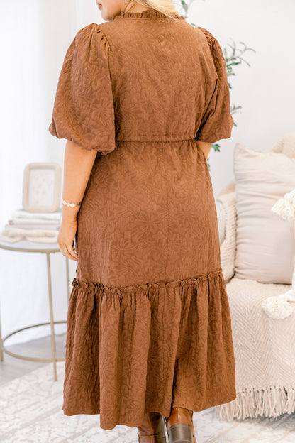 Vestido You'll See Soon, Marrón Oscuro