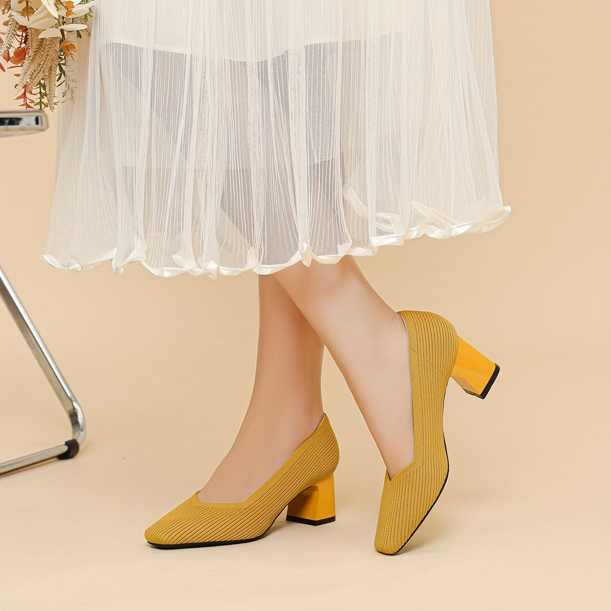 Élise | Tacones Texturizados