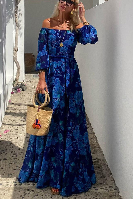 Yara™ - Vestido Maxí de Flores Romántico