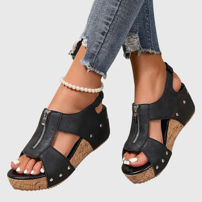 Bridie | Sandalias Ortopédicas Con Plataforma