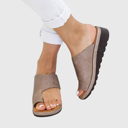 Juliette | Mules Ortopédicas Minimalistas Plataforma