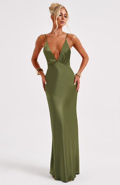 Sukienka Maxi Anja - Khaki