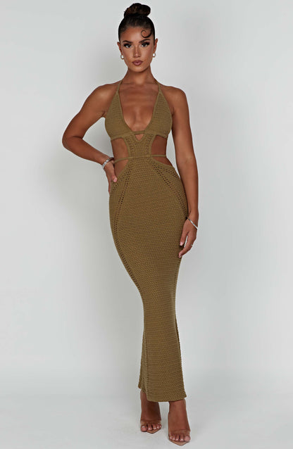 Sukienka Maxi Arabella - Khaki