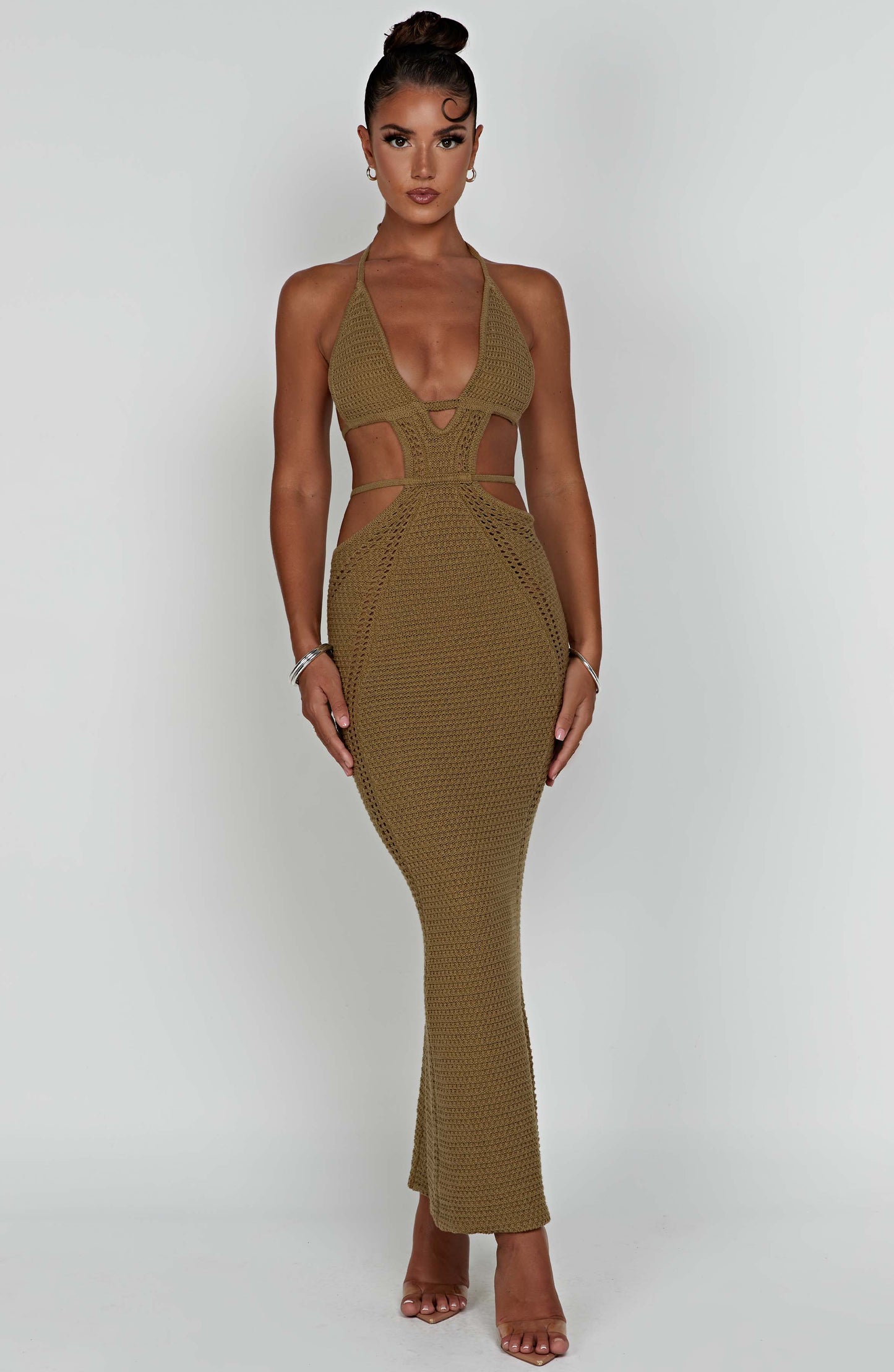 Sukienka Maxi Arabella - Khaki