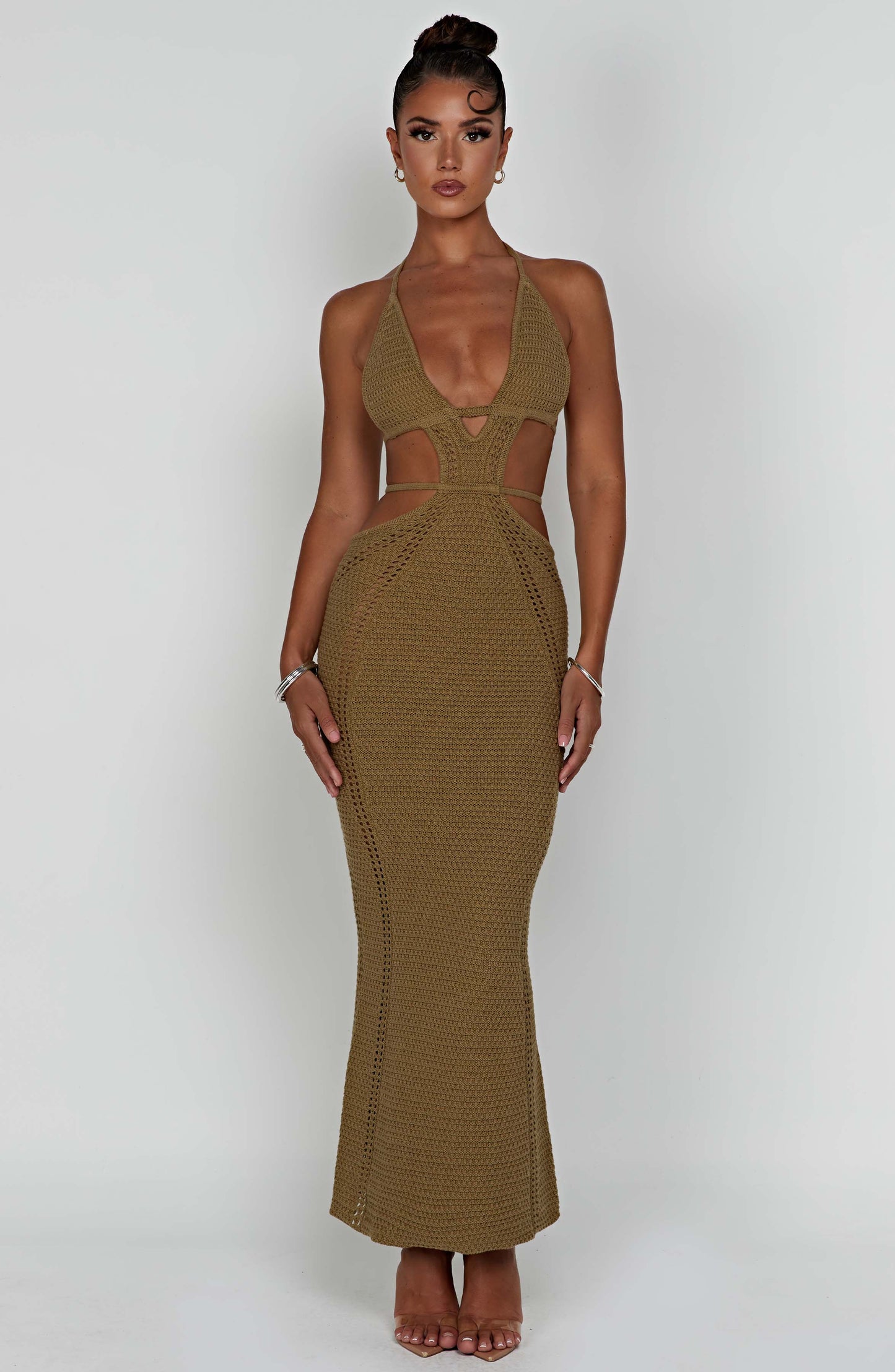 Sukienka Maxi Arabella - Khaki