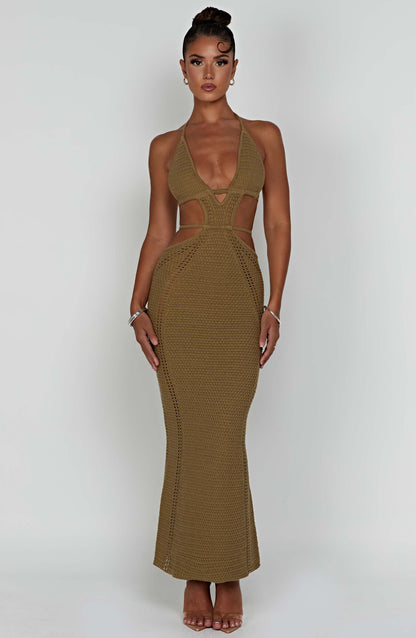 Sukienka Maxi Arabella - Khaki