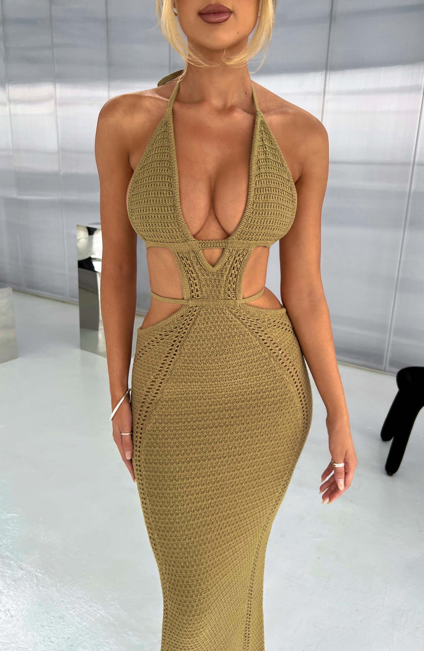 Sukienka Maxi Arabella - Khaki