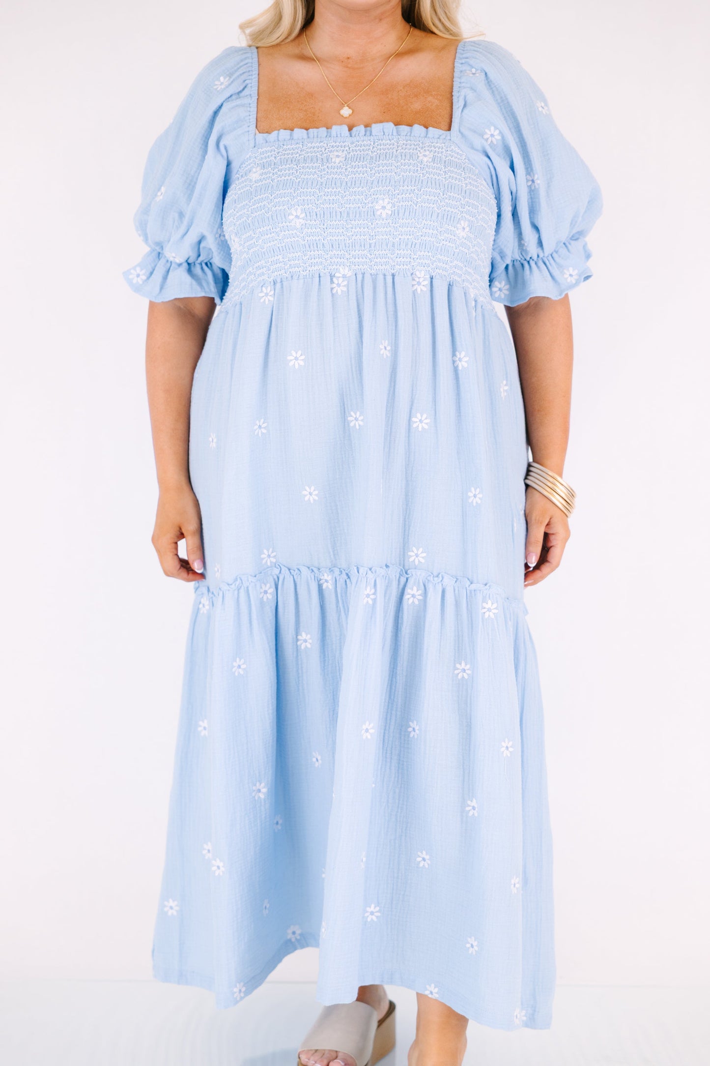 Vestido Aster, Azul Claro