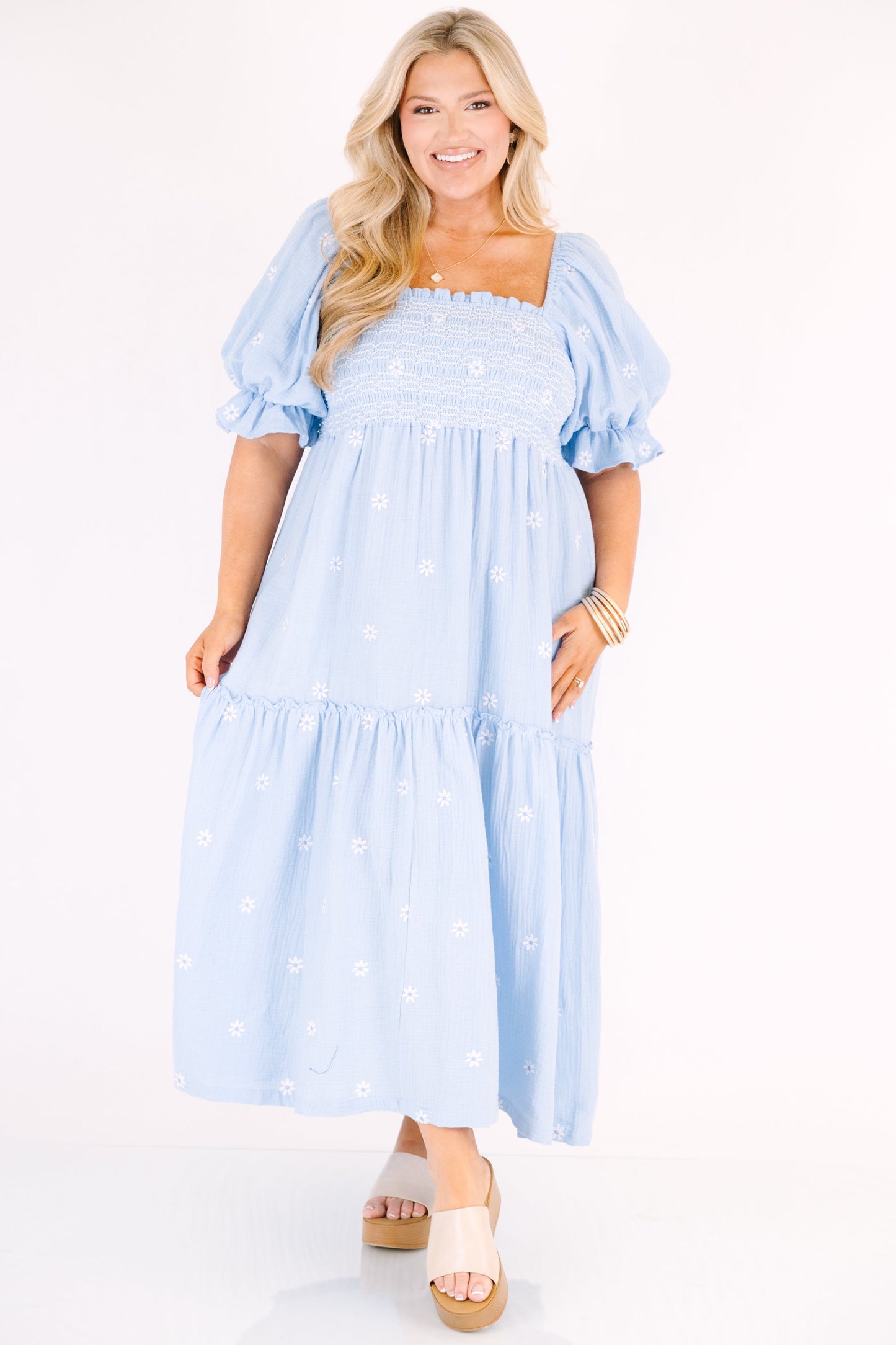 Vestido Aster, Azul Claro