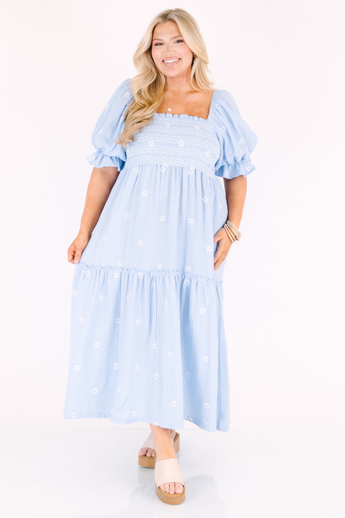 Vestido Aster, Azul Claro