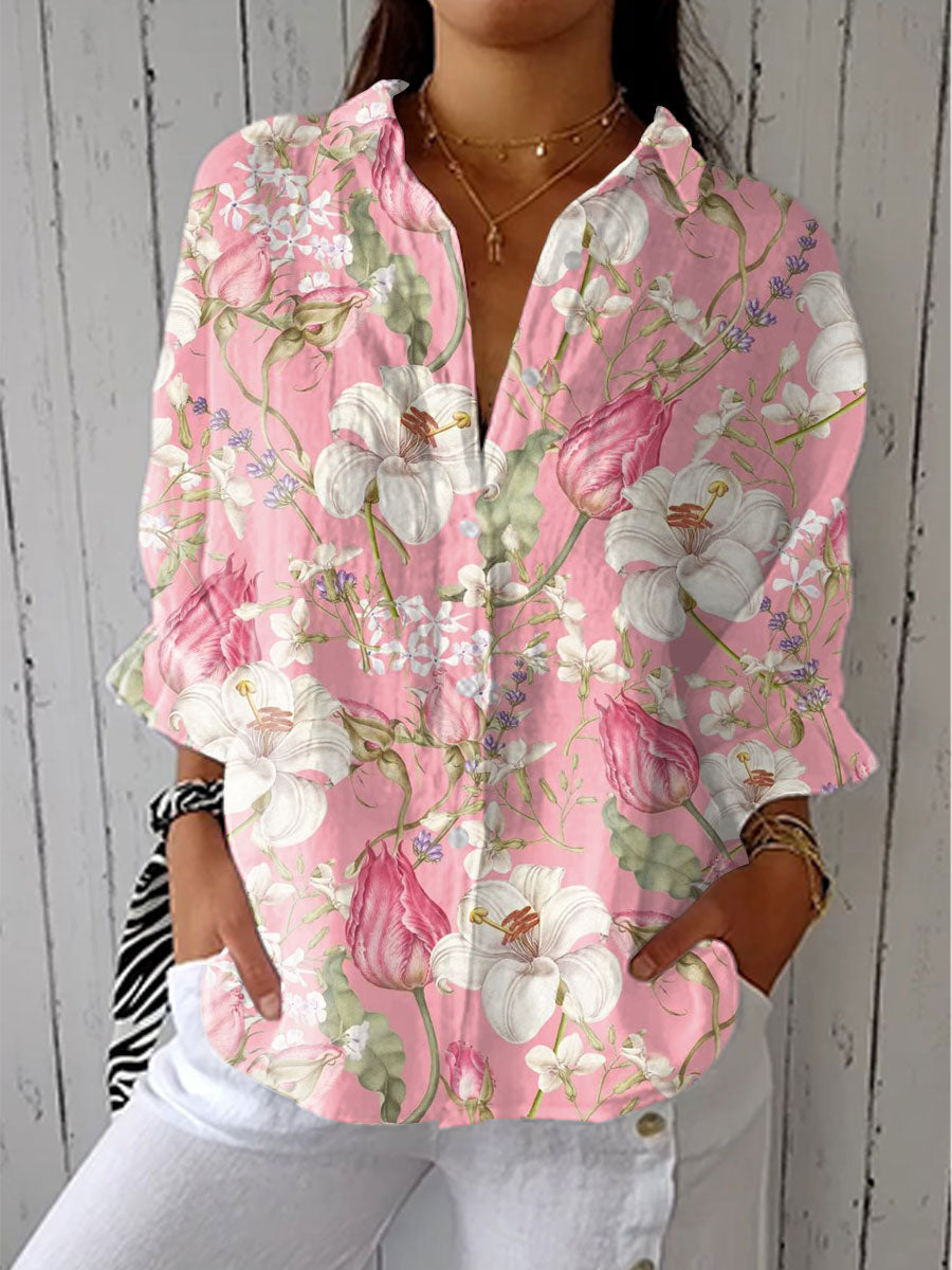 Capucine | Blusa Floral Romántica