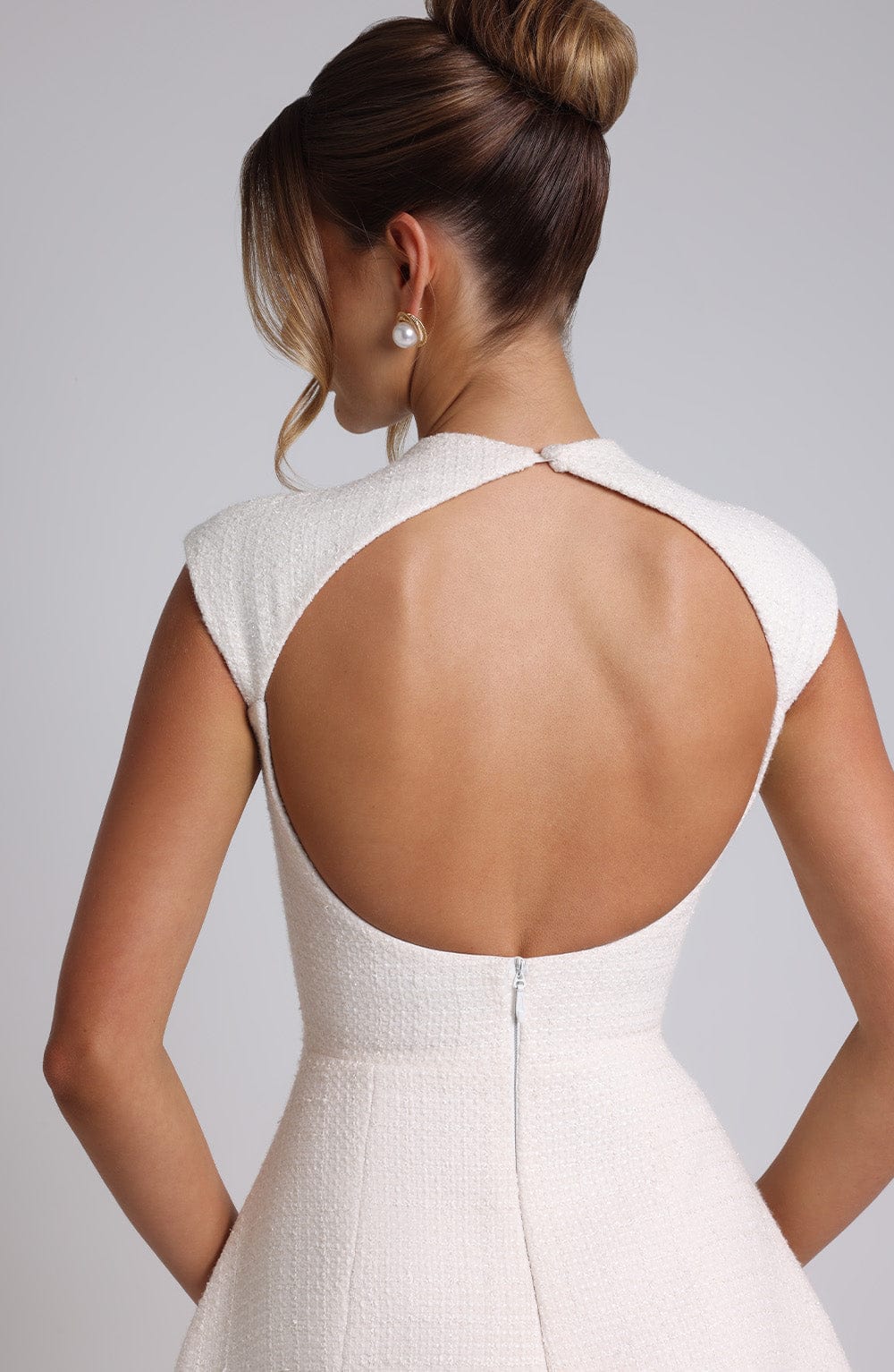 Mini Sukienka Blake - Kość słoniowa