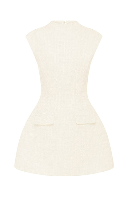 Mini Sukienka Blake - Kość słoniowa