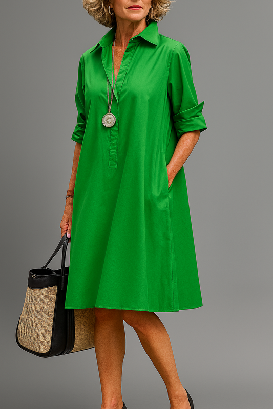 Maiwenn | Vestido Midi Minimalista