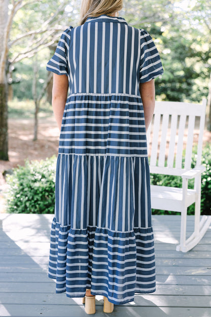 Vestido Bright Forecast, Marino