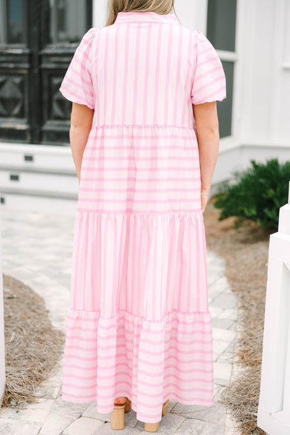 Vestido Brillante Pronóstico, Rosa