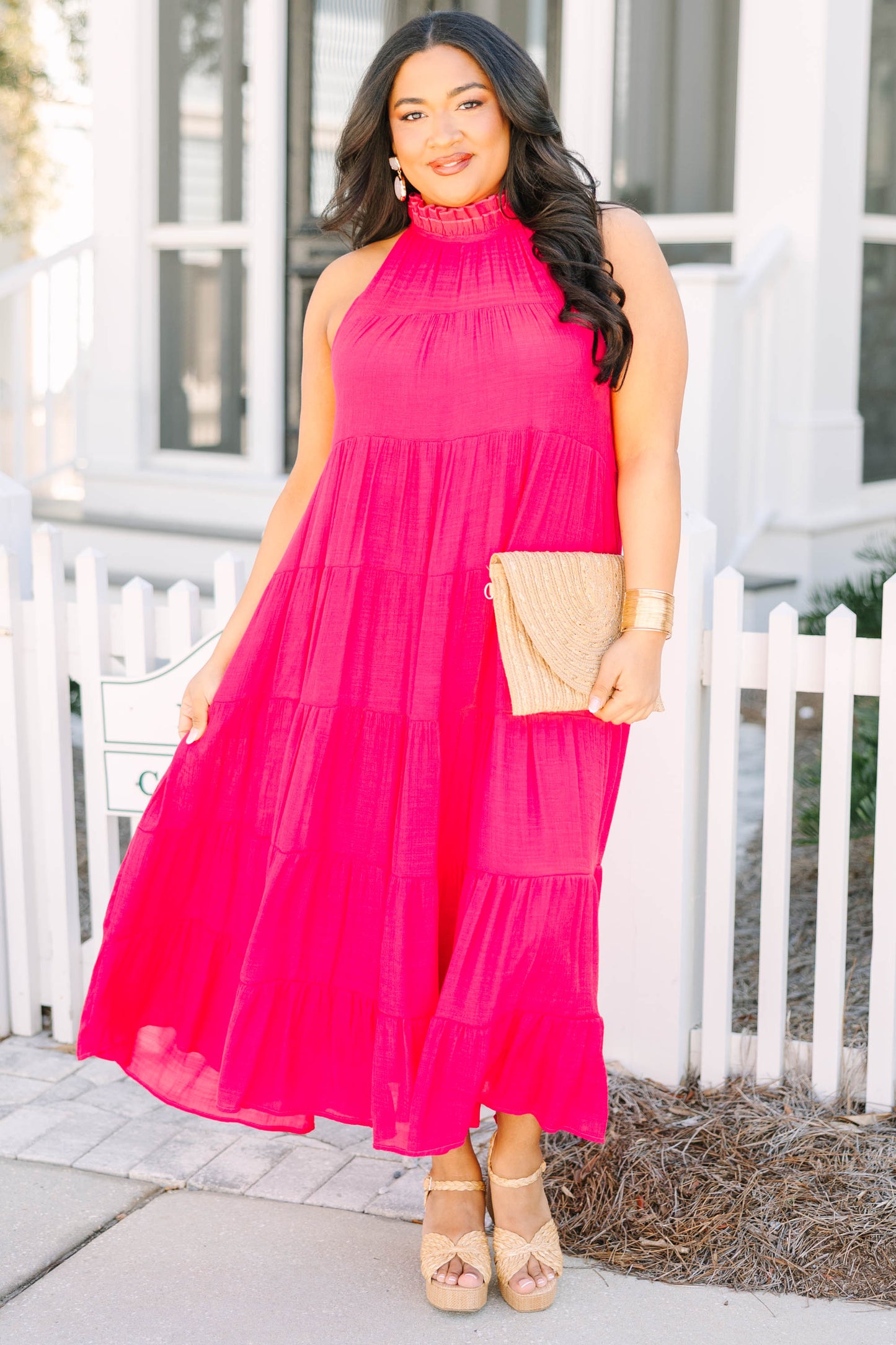 Vestido Brillante a Tiempo, Rosa