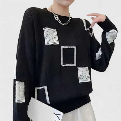 Pauline | Suéter Patchwork Chic