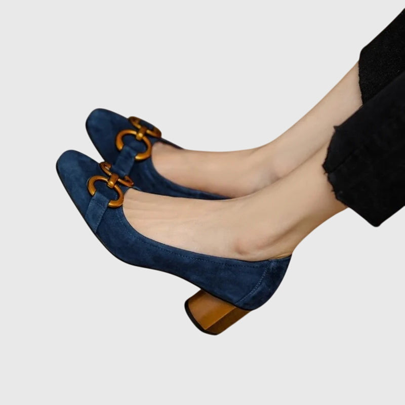 Justine | Mocasines Chic con Tacón