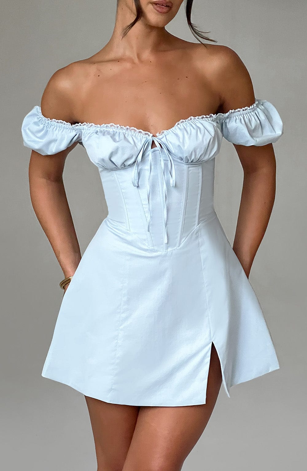 Mała Sukienka Caitlyn - Niebieska