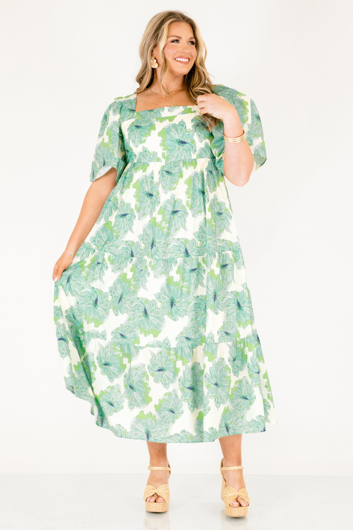 Vestido Maxi No Puede Ser Superado, Verde
