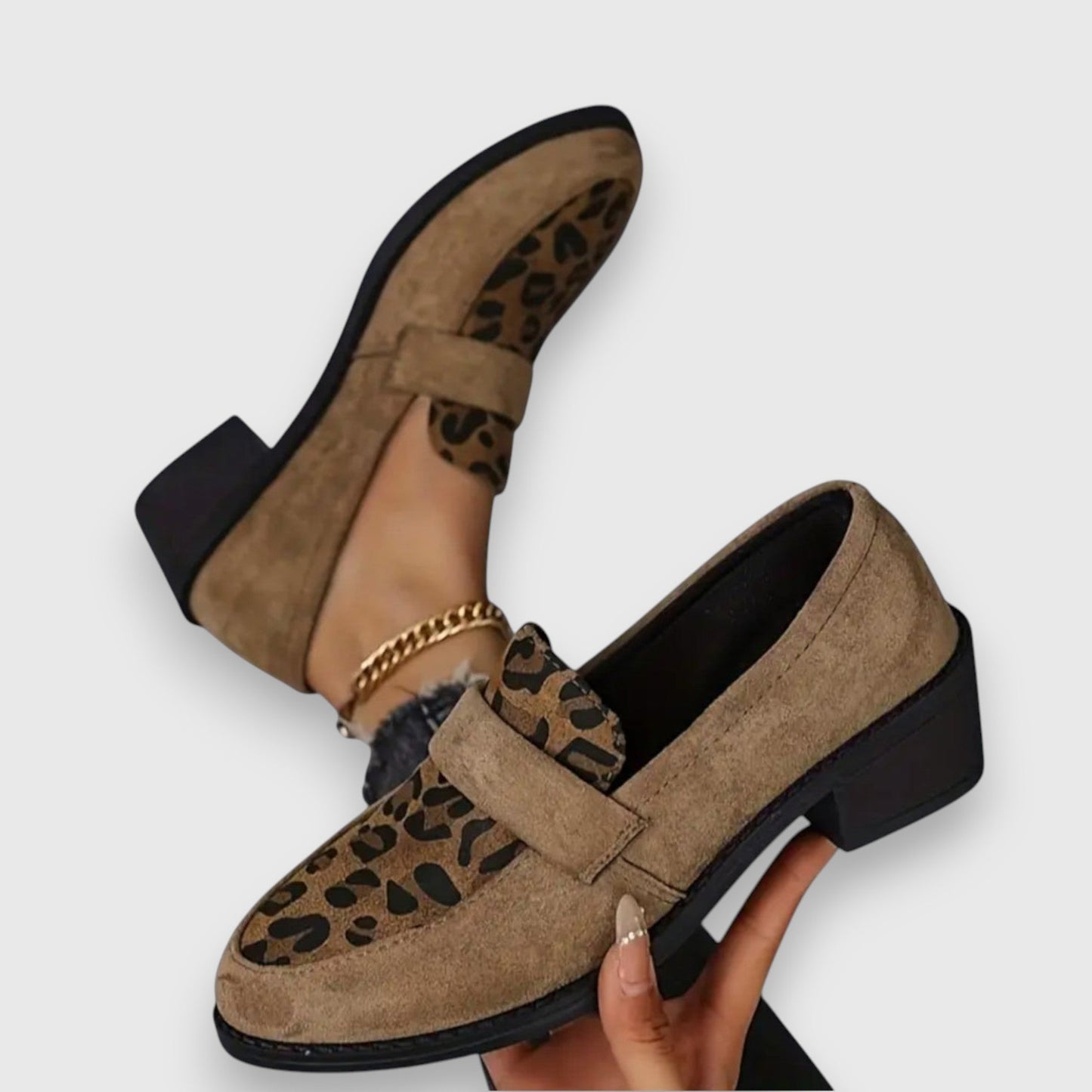 Mila | Mocasines Leopardo