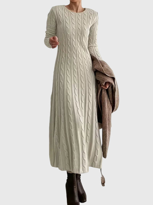 Adèle | Vestido Maxi de Punto Torcido