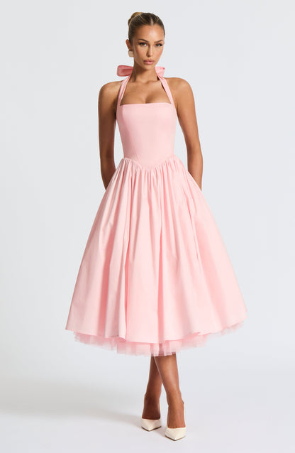 Sukienka Midi Cressida - Różowa