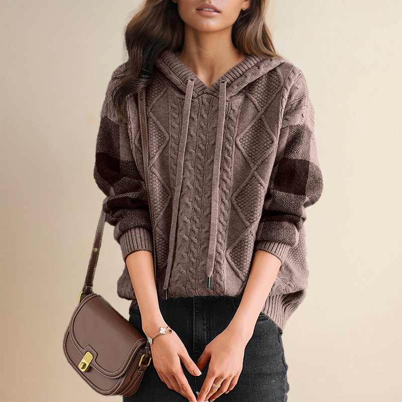 Margaux | Sudadera con Capucha Texturizada