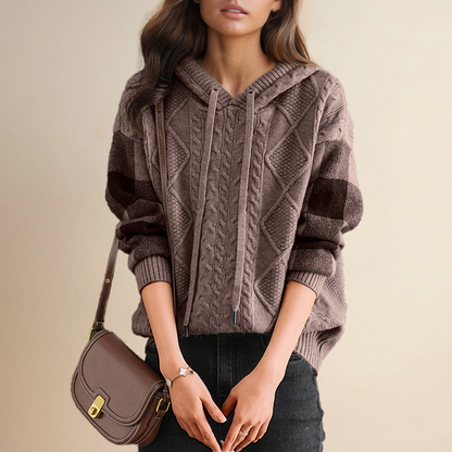 Margaux | Sudadera con Capucha Texturizada
